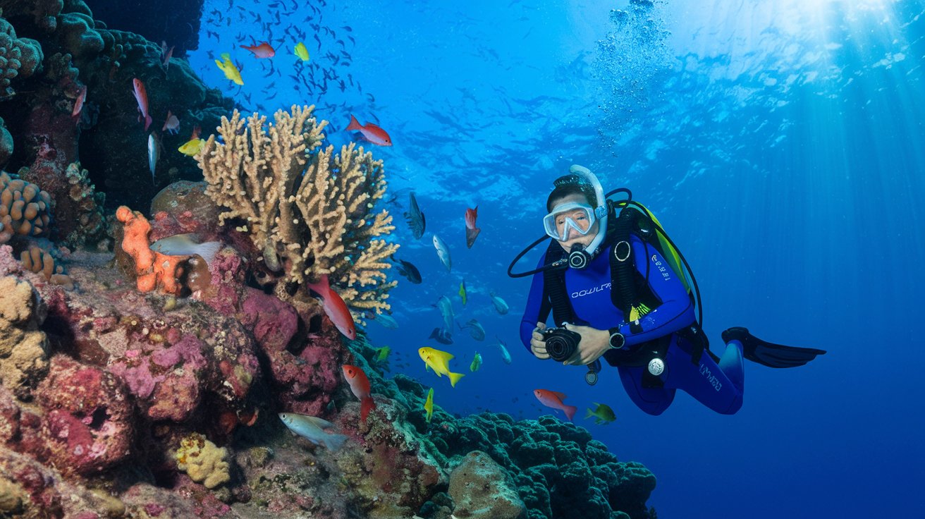 Night Diving in Havelock