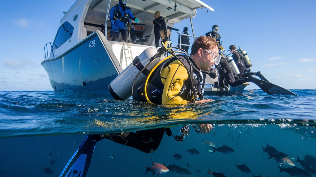 Family Diving in Havelock